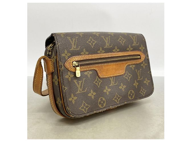 Sac à épaule Louis Vuitton Monogram Saint Germain 24 Marron - vue 2