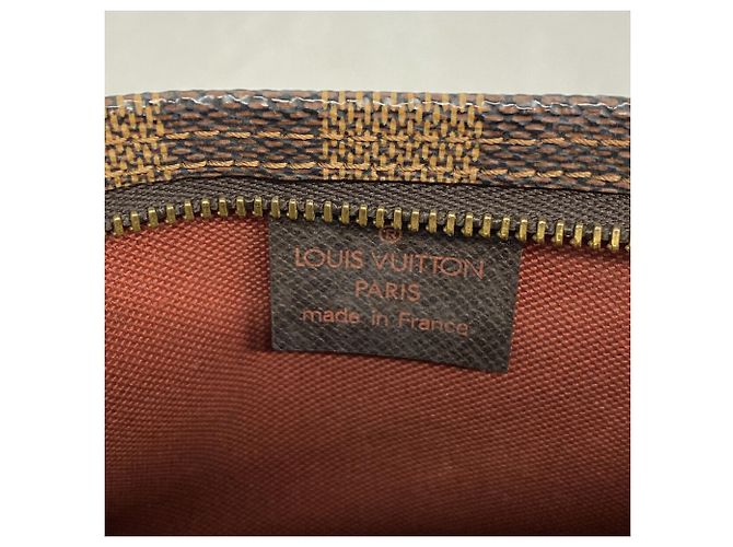 Louis Vuitton Damier Trousse Makeup Bag/Pouch N51982 Ebene Damier ebene - vista 5