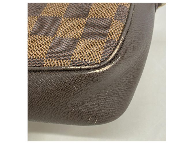 Louis Vuitton Damier Trousse Makeup Bag/Pouch N51982 Ebene Damier ebene - vista 6