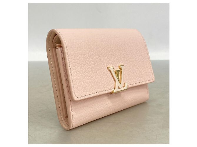 Capucines Louis Vuitton Jasmine Pink Tri-fold Geldbörse - Ansicht 2