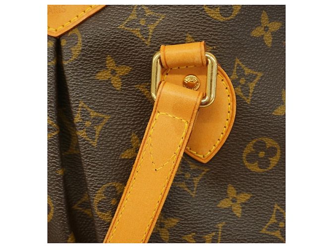 Sac à main Louis Vuitton Monogram Palermo PM Marron - vue 12
