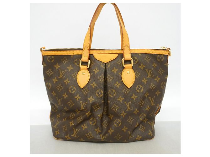 Sac à main Louis Vuitton Monogram Palermo PM Marron - vue 13