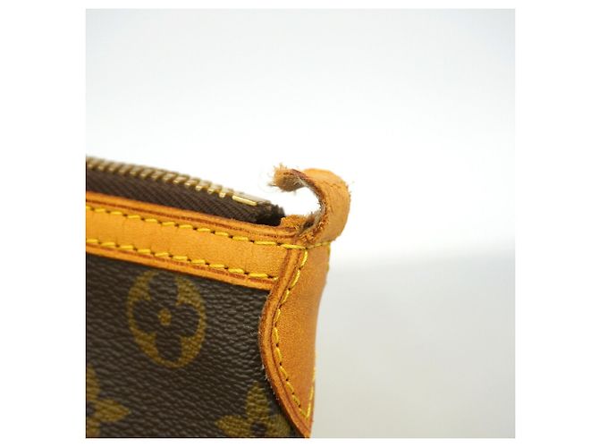Sac à main Louis Vuitton Monogram Palermo PM Marron - vue 8