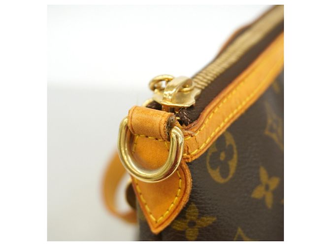 Sac à main Louis Vuitton Monogram Palermo PM Marron - vue 9
