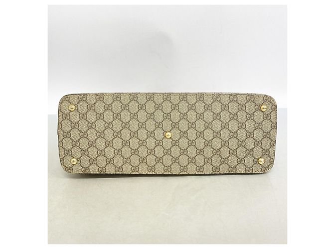 Borsa a mano 2-Way Gucci GG Supreme Brown Marrone - vista 3