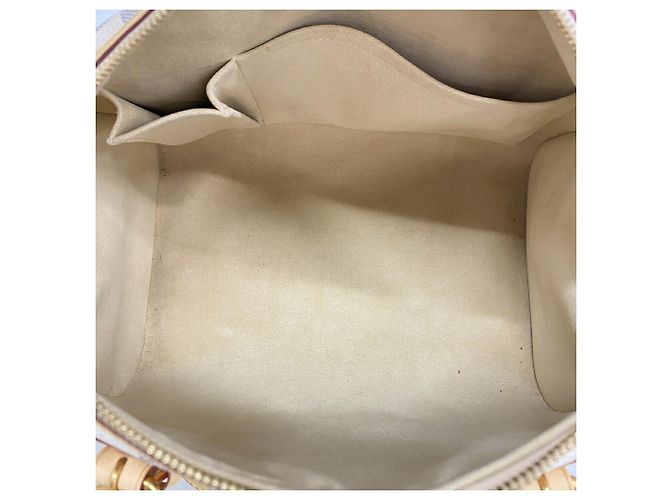 Louis Vuitton Damier Azur Berkeley Handtasche Weiß - Ansicht 4