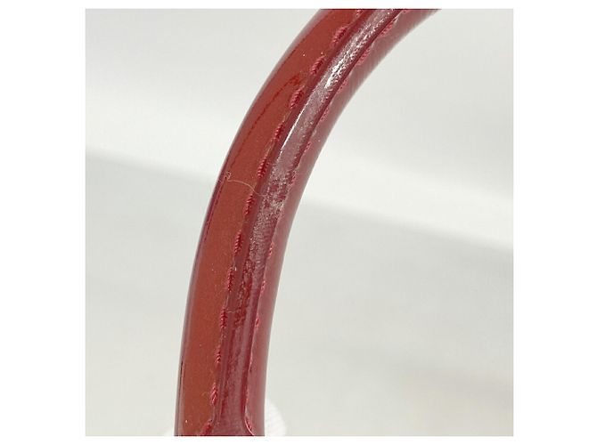 Sac à main Louis Vuitton Alma PM Vernis Rouge - vue 7