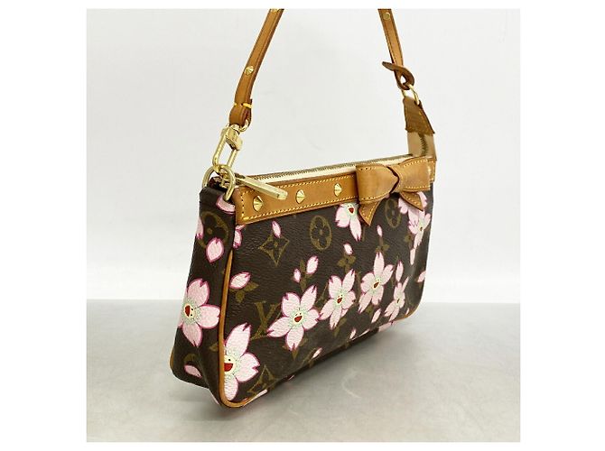 Louis Vuitton Monogram Cherry Blossom Pouch Braun - Ansicht 2