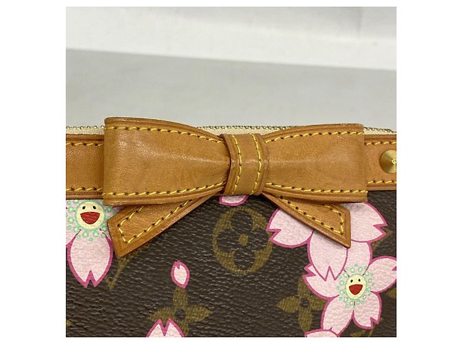 Louis Vuitton Monogram Cherry Blossom Pouch Braun - Ansicht 9
