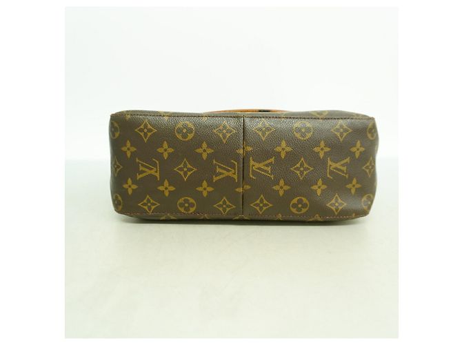 Sac à épaule Louis Vuitton Monogram Looping GM Marron - vue 3