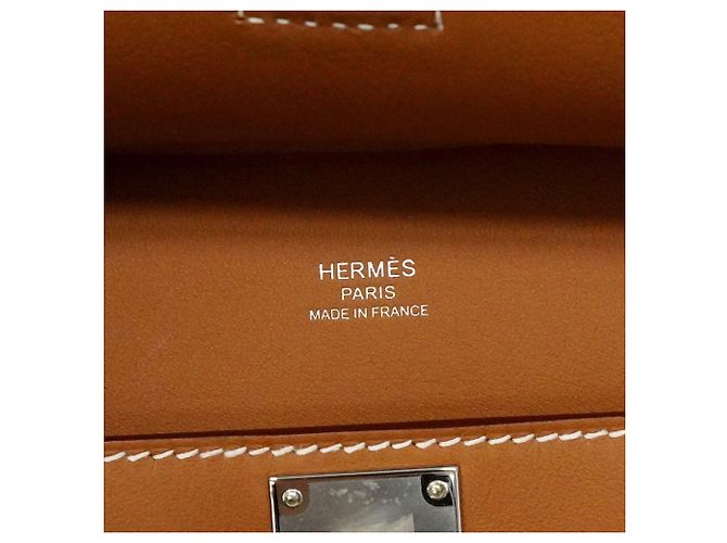 Hermès Sac à épaule Hermes Jypsiere Mini Doré - vue 5