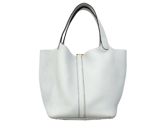 Hermès Hermes Picotin Lock MM Handtasche Blau - Ansicht 11