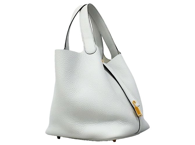 Hermès Hermes Picotin Lock MM Handtasche Blau - Ansicht 2