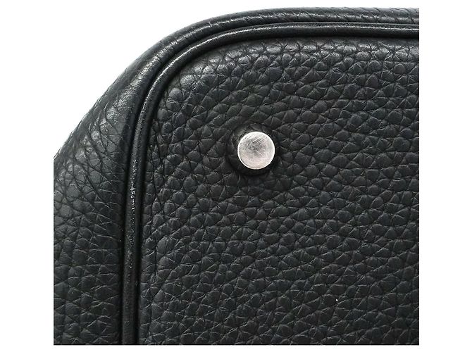 Hermès Bolsa Hermes Picotin Lock MM em couro Taurillon preto - vista 10