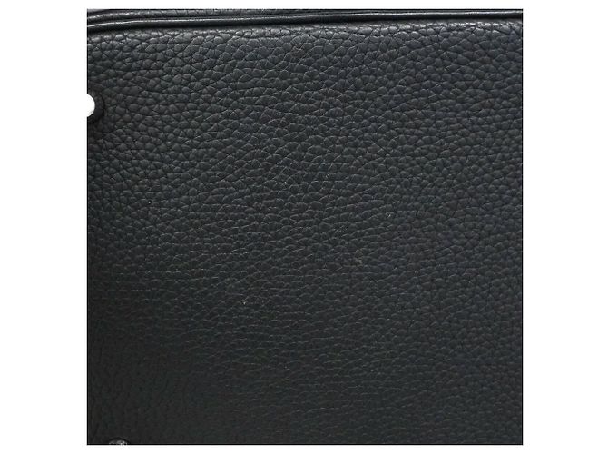 Hermès Bolsa Hermes Picotin Lock MM em couro Taurillon preto - vista 13