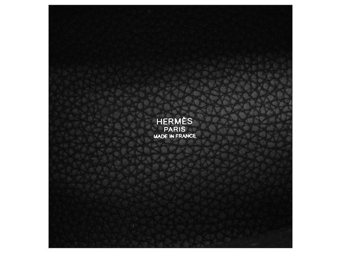 Hermès Bolsa Hermes Picotin Lock MM em couro Taurillon preto - vista 5