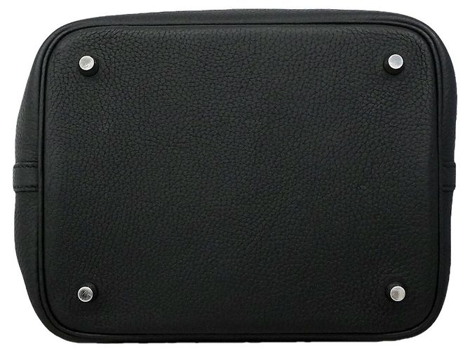 Hermès Bolso Hermes Picotin Lock MM Negro - vista 3