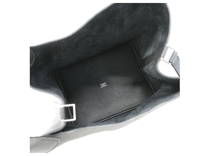 Hermès Bolso Hermes Picotin Lock MM Negro - vista 4