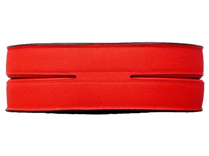 Hermès Borsa a tracolla Hermes Mosaic in pelle Epsom rossa Rosso - vista 3