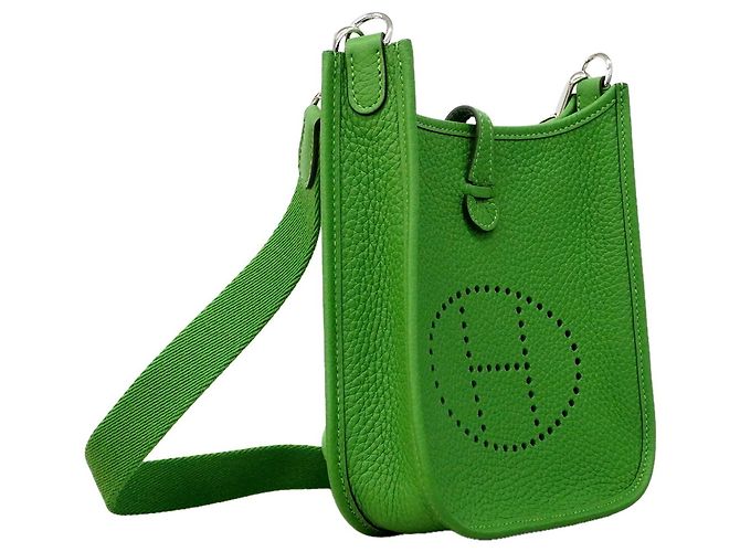 Hermès Sac à épaule Hermes Evelyne TPM Vert - vue 2