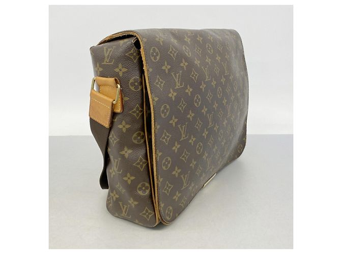 Sac à épaule Louis Vuitton Monogram Abbesses Marron - vue 2