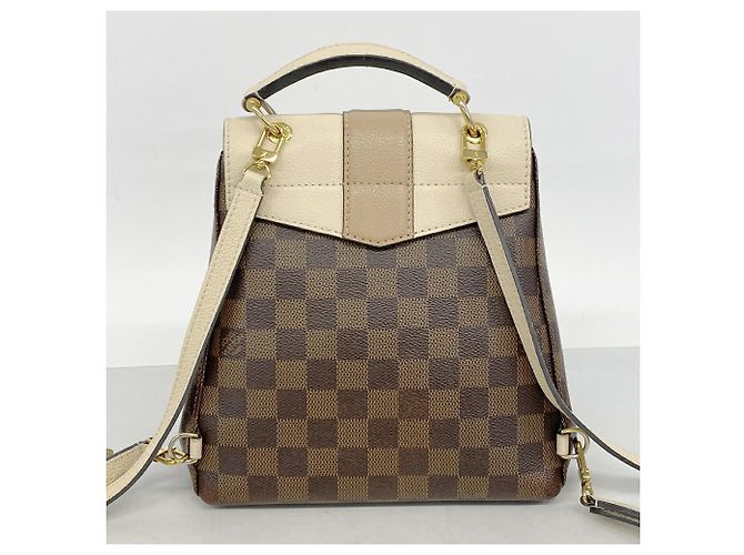 Mochila Louis Vuitton Damier Clapton Cru Damier ebene - vista 11