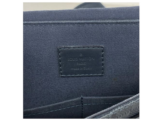 Borsa a tracolla Louis Vuitton Damier Infini District PM - vista 5