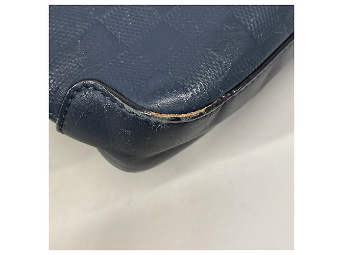 Borsa a tracolla Louis Vuitton Damier Infini District PM - vista 7
