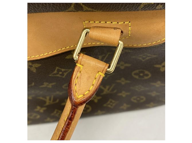 Sac à main Louis Vuitton Monogram Deauville Marron - vue 11