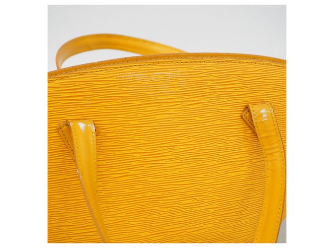Bolso Louis Vuitton Epi Saint Jacques Amarillo - vista 9