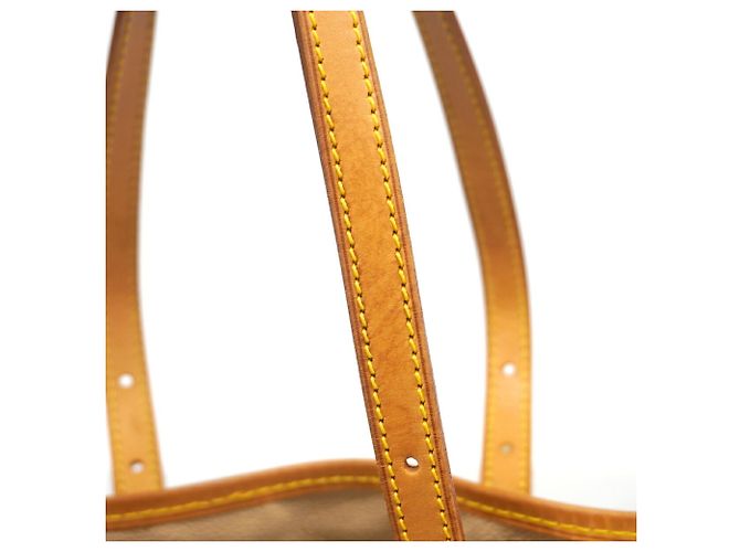 Sac Cabas Louis Vuitton Monogram Bucket PM M42238 Marron - vue 10