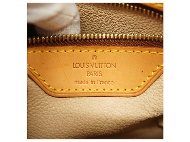 Sac Cabas Louis Vuitton Monogram Bucket PM M42238 Marron - vue 5