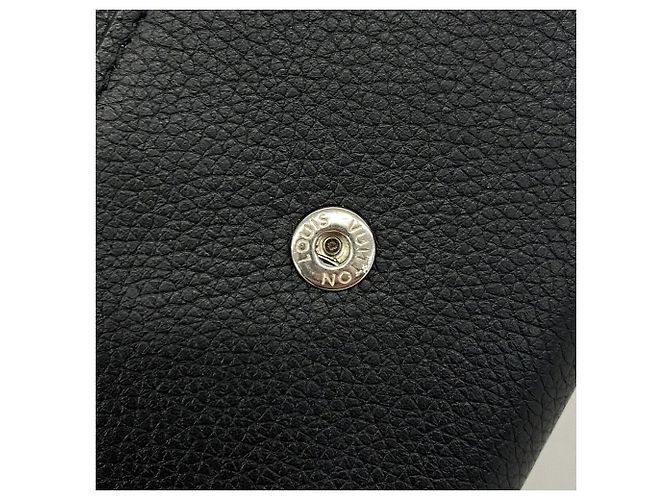 Louis Vuitton Portefeuille Lock Mini Tri-fold Wallet Preto - vista 5