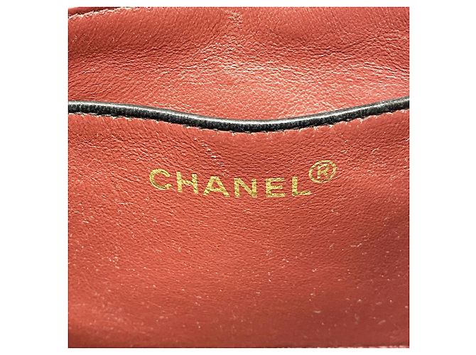 Bolso de hombro Chanel Mini Matelassé con cadena Negro - vista 5