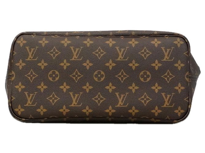 Bolso Tote Louis Vuitton Monogram Neverfull MM Castaño - vista 3