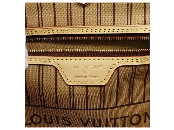 Bolso Tote Louis Vuitton Monogram Neverfull MM Castaño - vista 5