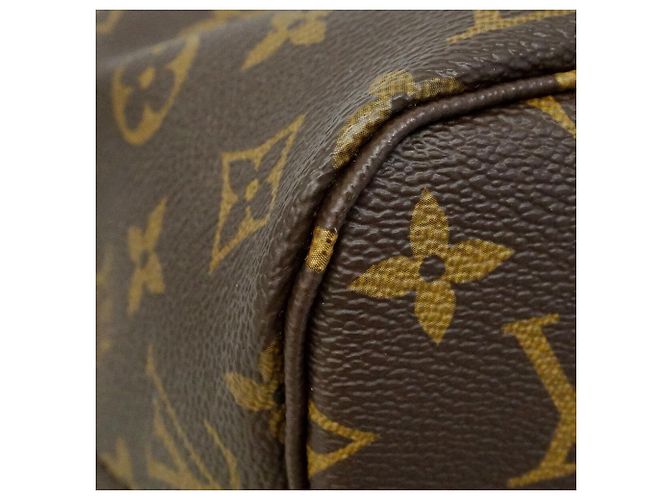 Bolso Tote Louis Vuitton Monogram Neverfull MM Castaño - vista 8