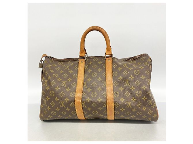 Sac Boston Louis Vuitton Marron - vue 12
