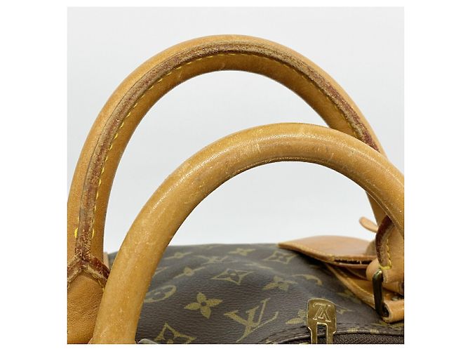 Louis Vuitton Boston Monogram Keepall 60 Castaño - vista 10