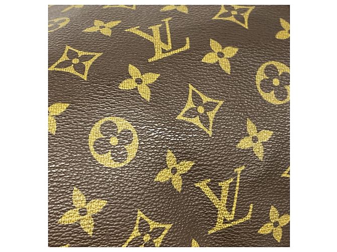 Louis Vuitton Boston Monogram Keepall 60 Castaño - vista 12