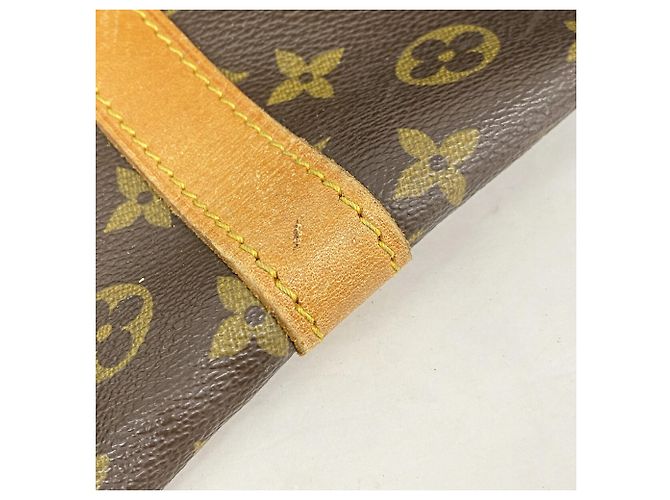 Louis Vuitton Boston Monogram Keepall 60 Castaño - vista 8