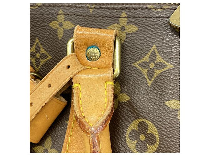 Louis Vuitton Boston Monogram Keepall 60 Castaño - vista 9