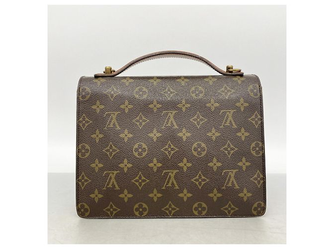Bolso Louis Vuitton Monogram Monceau 26 Castaño - vista 14