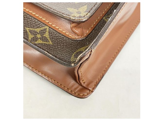 Bolso Louis Vuitton Monogram Monceau 26 Castaño - vista 6