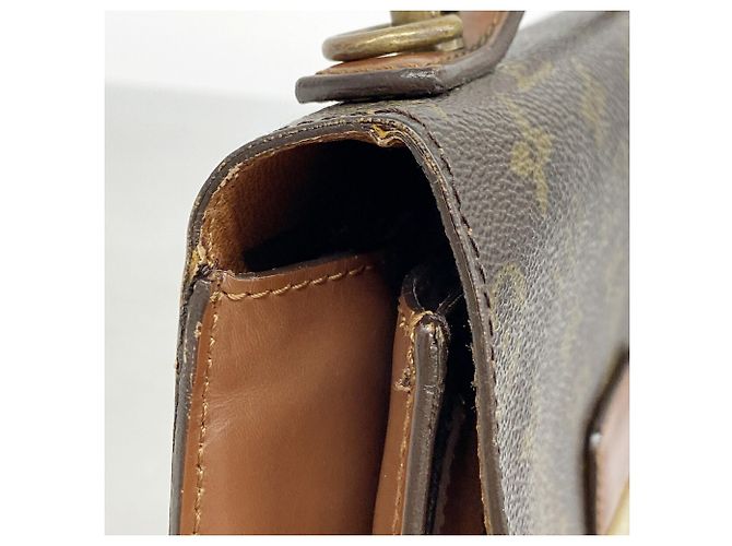 Bolso Louis Vuitton Monogram Monceau 26 Castaño - vista 8