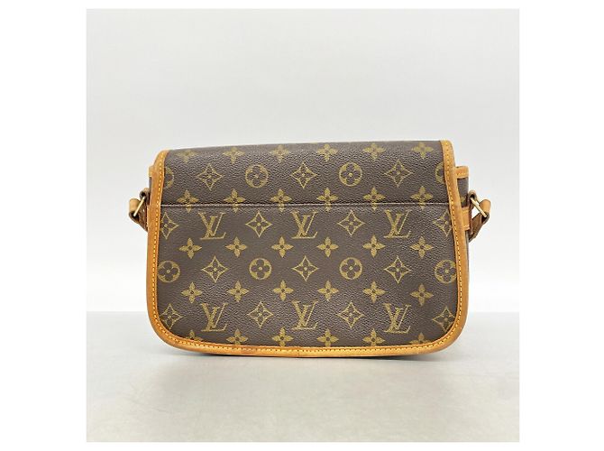 Bolso de hombro Louis Vuitton Monogram Sologne Castaño - vista 14