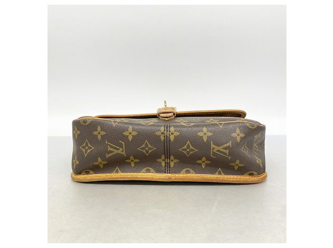 Bolso de hombro Louis Vuitton Monogram Sologne Castaño - vista 3