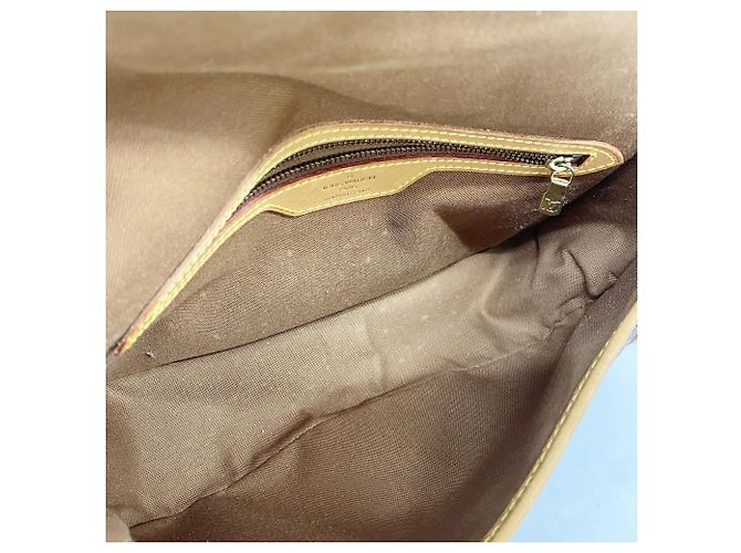 Bolso de hombro Louis Vuitton Monogram Sologne Castaño - vista 4