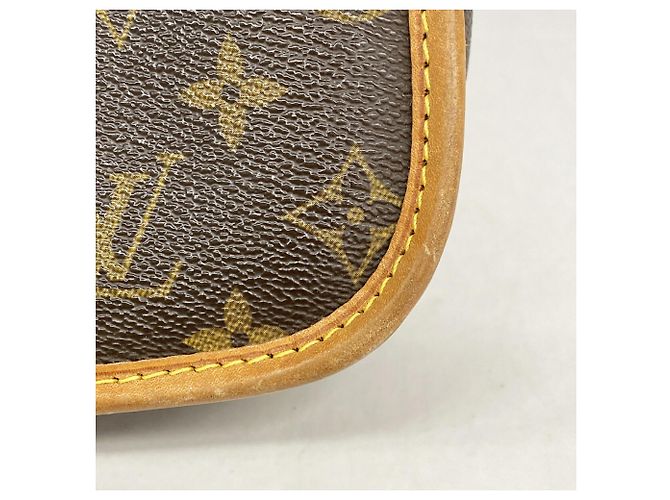 Bolso de hombro Louis Vuitton Monogram Sologne Castaño - vista 7