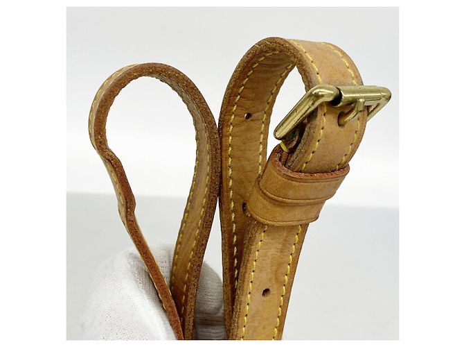 Bolso de hombro Louis Vuitton Monogram Sologne Castaño - vista 9